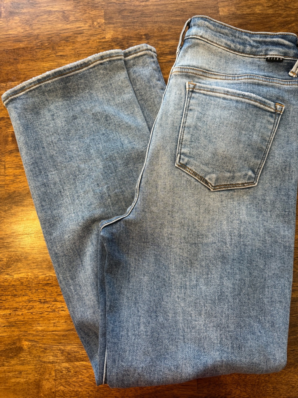 Freckled Poppy Risen straight leg distressed jeans - Picture 6 of 7